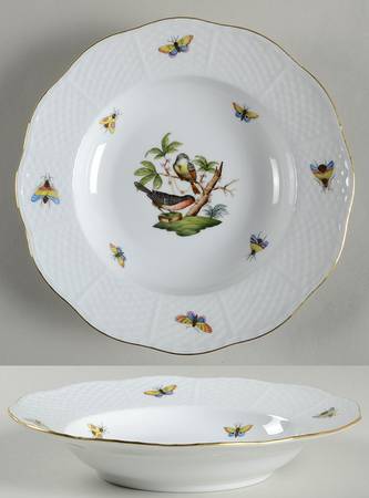 Rothschild Bird (RO) Rim Soup Bowl