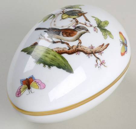Rothschild Bird (RO) 4" Egg Box & Lid