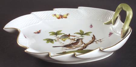 Rothschild Bird (RO) 9" Leaf Dish