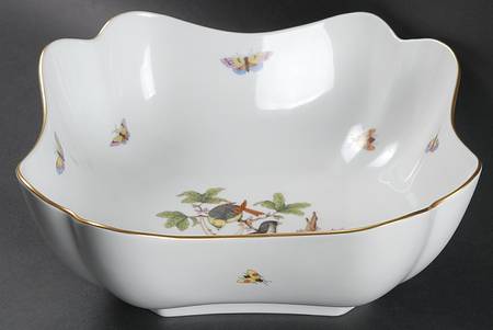 Rothschild Bird (RO) 9" Square Salad Serving Bowl