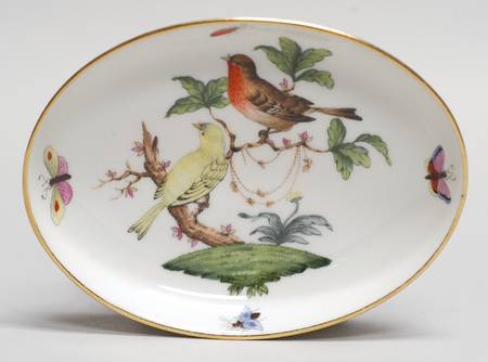 Rothschild Bird (RO) 4" Oval Ashtray
