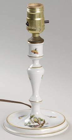 Rothschild Bird (RO) Electric 7" Candlestick Lamp