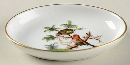 Rothschild Bird (RO) 3" Oval Ashtray