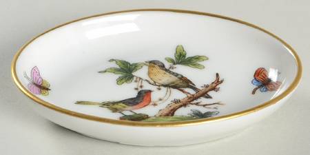 Rothschild Bird (RO) 3" Oval Ashtray