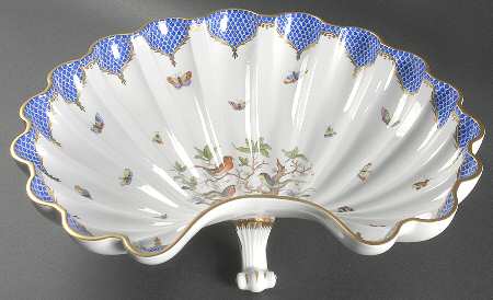 Rothschild Bird Blue Border (ROE ROEB) Centerpiece