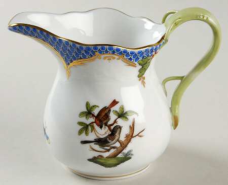 Rothschild Bird Blue Border (ROE ROEB) Creamer