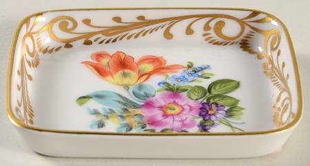 Saxonian Boquet (Bs) 3" Rectangular Ashtray