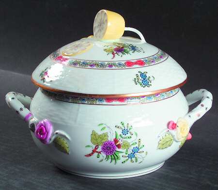 Windsor Garden (Fdm) Bean Pot & Lid