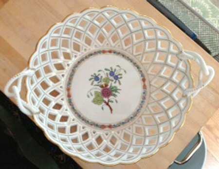 Windsor Garden (Fdm) 8" Round Open Weave Basket