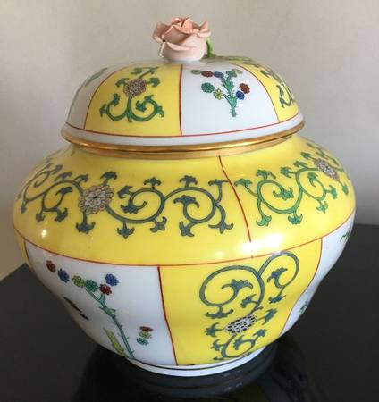 Yellow Dynasty (SJ) Medium Ginger Jar & Lid