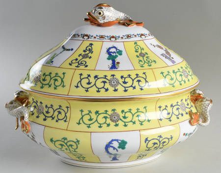 Yellow Dynasty (SJ) Oval Tureen & Lid