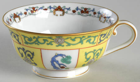 Yellow Dynasty (SJ) Footed Cup by Herend