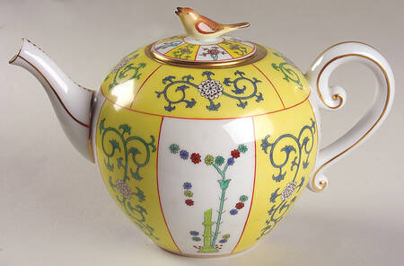 Yellow Dynasty (SJ) Teapot & Lid