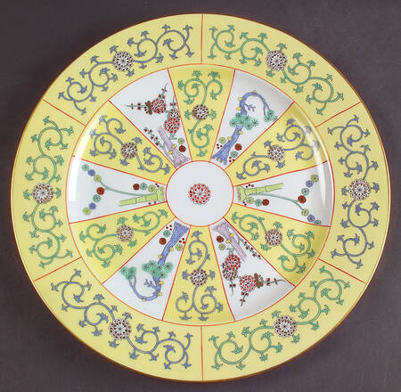 Yellow Dynasty (SJ) Service Plate (Charger)
