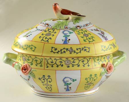 Yellow Dynasty (SJ) Oval Tureen & Lid
