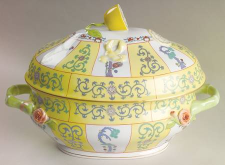 Yellow Dynasty (SJ) Oval Tureen & Lid