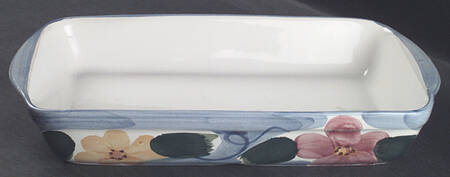 Indigo 13"  Rectangular Baker