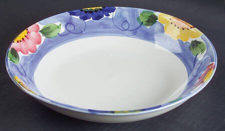 Indigo 8" Individual Pasta Bowl