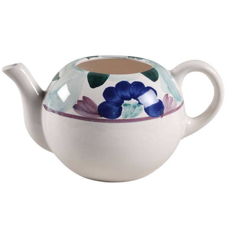 Indigo Teapot No Lid