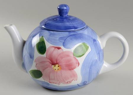 Indigo Teapot & Lid