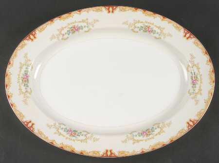 HIN4 16" Oval Serving Platter