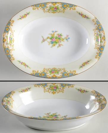 HIN7 10" Oval Vegetable Bowl