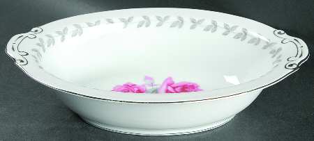 American Rose 10" Oval Vegetable Bowl