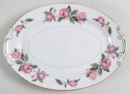 Carolina Tulip 12" Oval Serving Platter