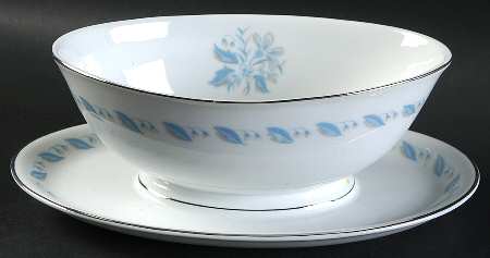 Claremont Gravy Boat with Attached Underplate