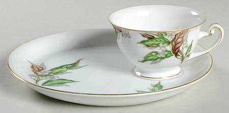 Delray Snack Plate & Cup Set