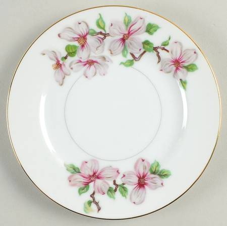 Dogwood Bread & Butter Plate