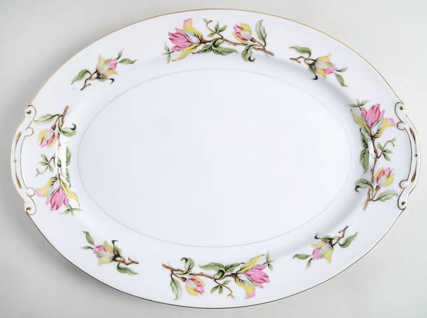 Encino 15" Oval Serving Platter