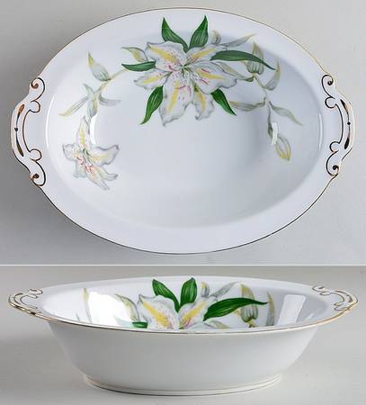 Fairbank 10" Oval Vegetable Bowl