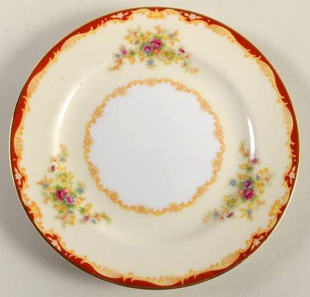 Forget Me Not Bread & Butter Plate