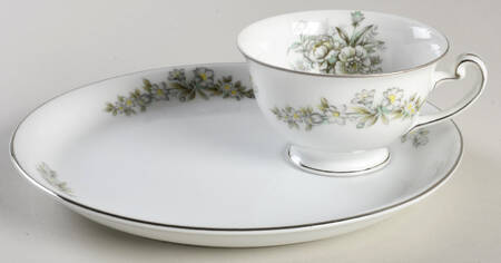 Jeanette Snack Plate & Cup Set