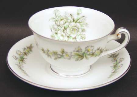 Jeanette Footed Cup & Saucer Set