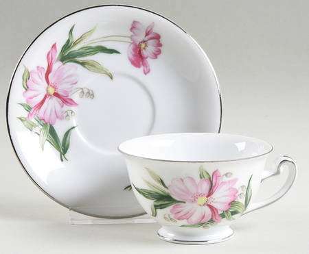 Montclair Footed Cup & Saucer Set