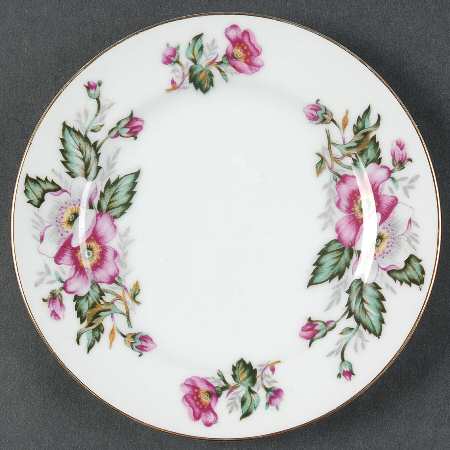 Prairie Rose Bread & Butter Plate