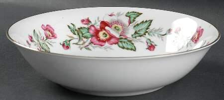 Prairie Rose 8" Round Vegetable Bowl