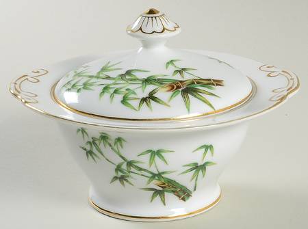 Tan Kay-Tah Kay Sugar Bowl & Lid