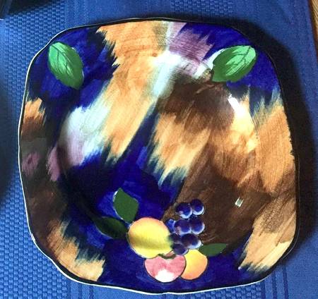 Autumn Square Bread & Butter Plate