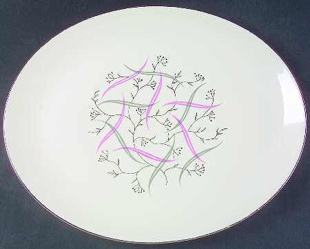 Allegro 13" Oval Serving Platter