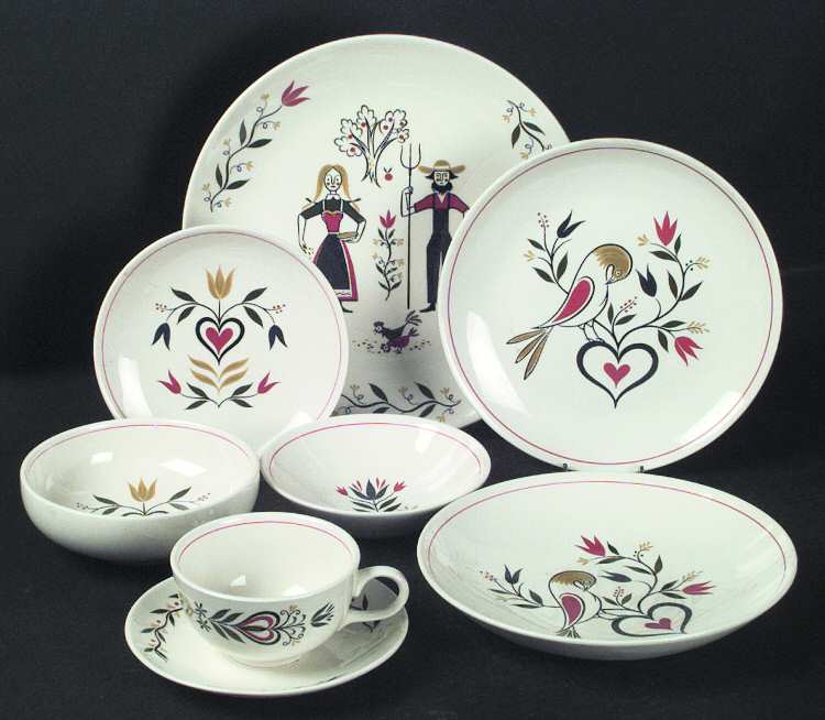 American Provincial Salad Plate