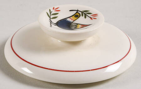 American Provincial Lid for Sugar Bowl