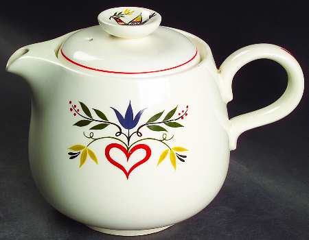 American Provincial Teapot & Lid