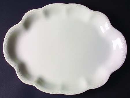 The Angelus (Also A Shape) 15" Oval Serving Platter
