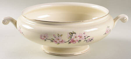 Apple Blossom Round Vegetable No Lid