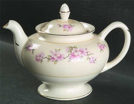 Apple Blossom Teapot & Lid