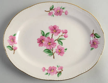Apple Blossom (Liberty) 11" Oval Serving Platter