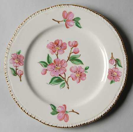 Apple Blossom (Liberty) Dessert/Pie Plate